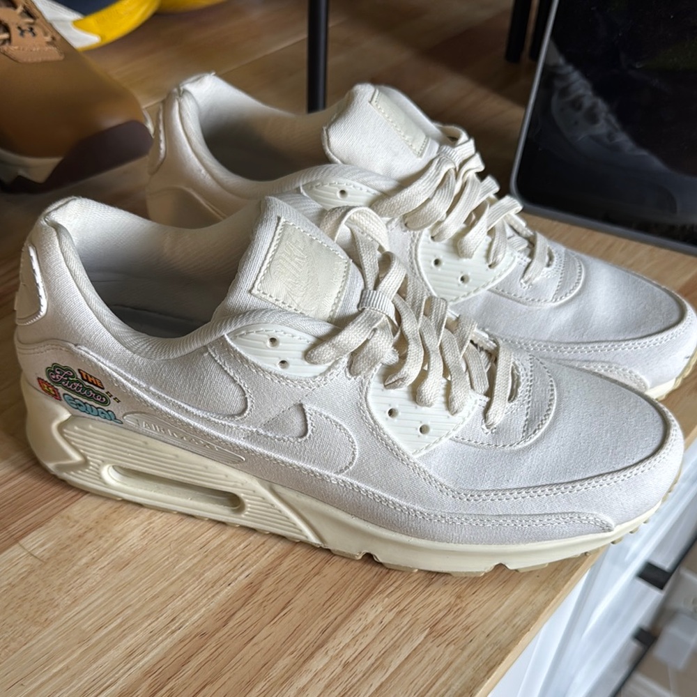 Cream Sneakers